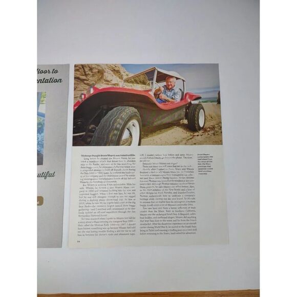 Bruce's Buggy Slides On print ad 4 pages - Picture 4 of 9